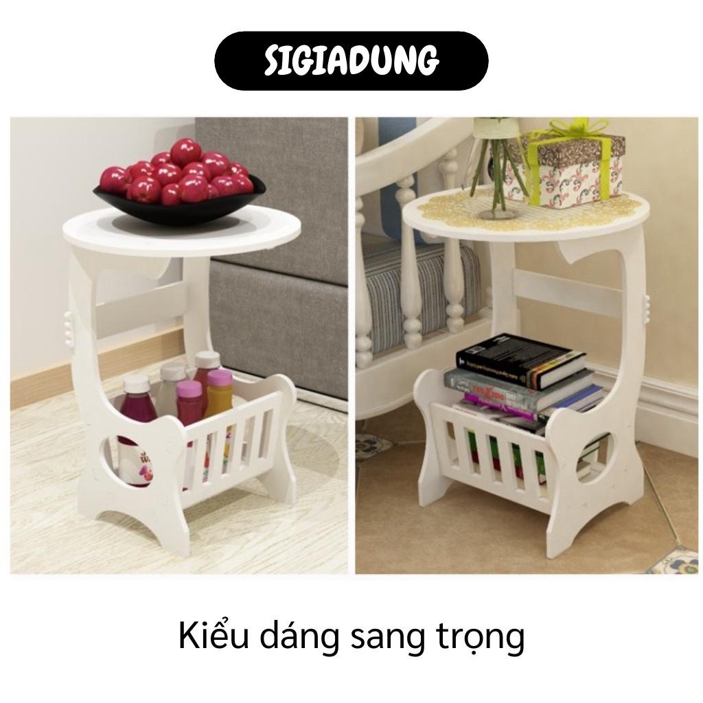 Kệ bàn XẢ TỒN Kệ để đồ trang trí phòng, đầu giường dễ tháo lắp 46x26x36x24cm 9485