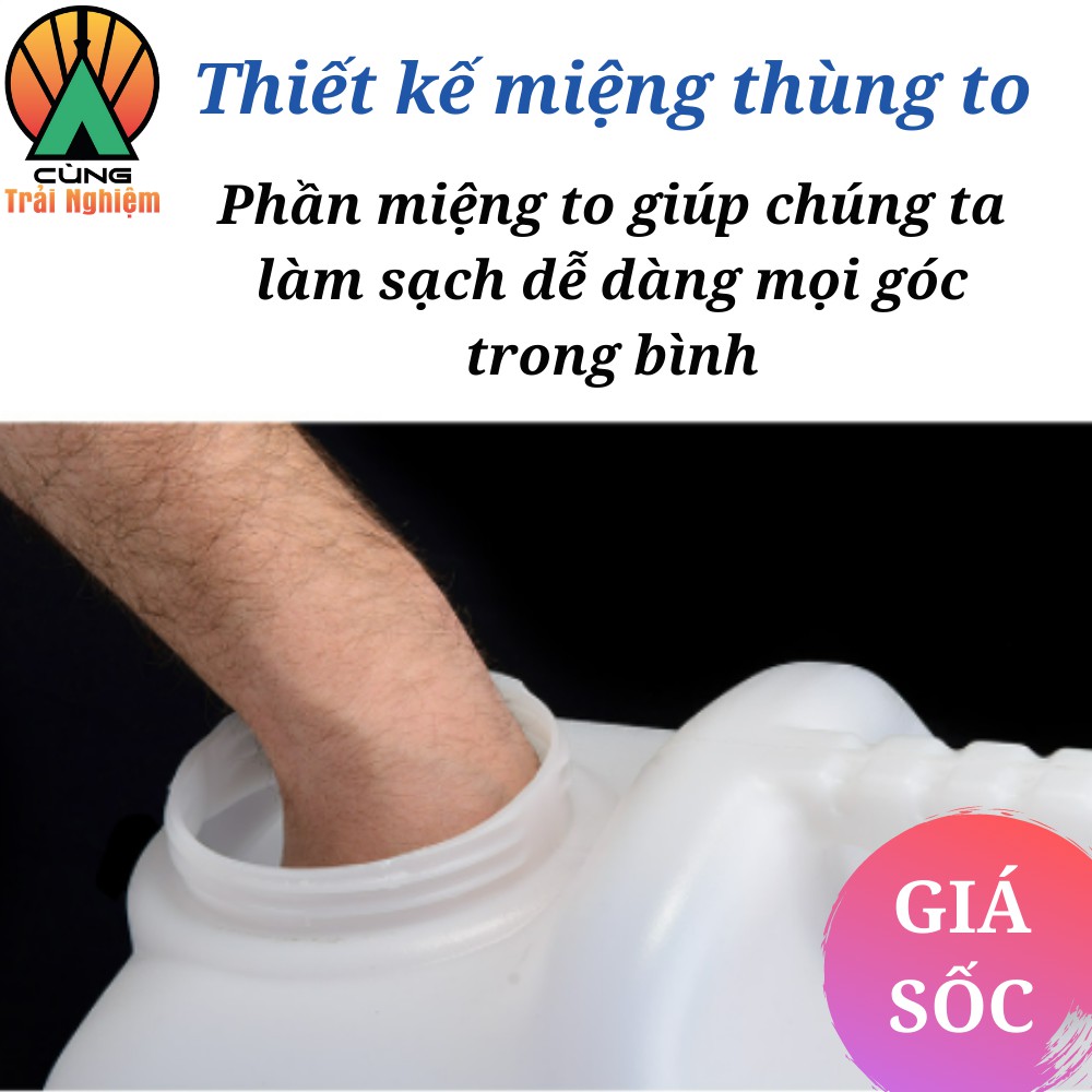 [CHÍNH HÃNG] Bình Trữ Nước 18L Naturehike Phong Cách Mới Tiện Ích Dành Cho Dã Ngoại, Cắm Trại NH16S018-T