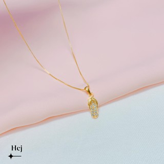 Dây chuyền bạc mặt chiếc dép MS85