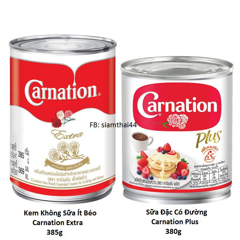 1T*48H Sữa Đặc Carnation 1h*385gr - Nhập Khẩu Thailand (Sữa 3 bông)