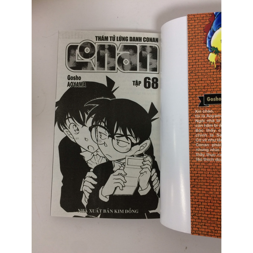 Sách - Thám tử lừng danh Conan - Tập 68