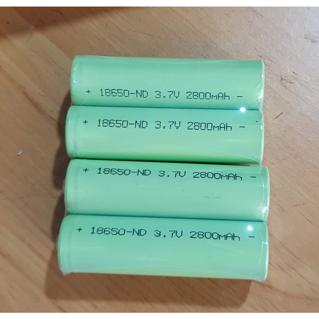 Pin sạc 18650 3.7V 2800mAh dùng cho khoan pin, quạt sạc, đèn sạc