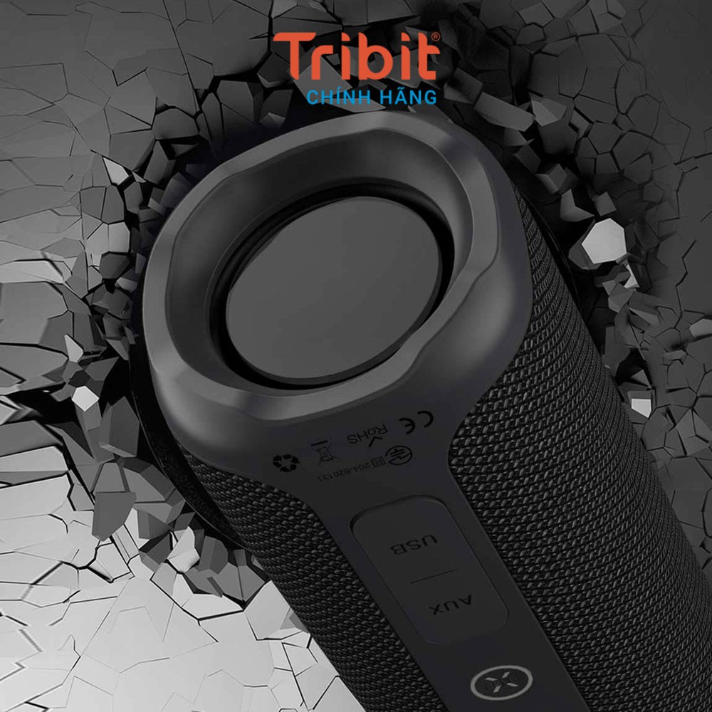 [MÃ XUANT100 GIẢM 100K] Loa Bluetooth Tribit StormBox - Hàng chính hãng | Công suất 24W, Âm thanh 360 độ, chống nước IPX
