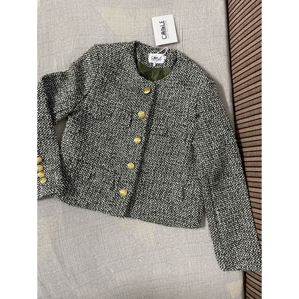 (SẴN) Áo dạ cổ tròn màu xanh rêu | BigBuy360 - bigbuy360.vn