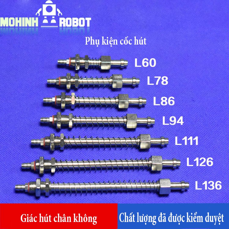 PIAB - Giác hút chân không mở miệng túi