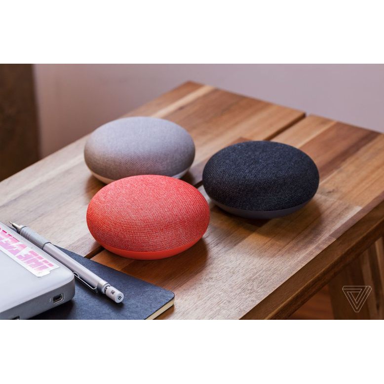 Loa Bluetooth thông minh Google Home Mini - Tích hợp trợ lý ảo Giao ngẫu nhiên màu xám/đen