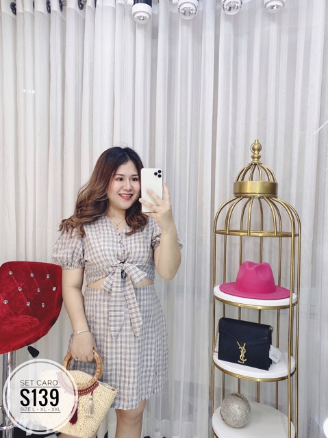 Bigsize Set caro S139 | BigBuy360 - bigbuy360.vn