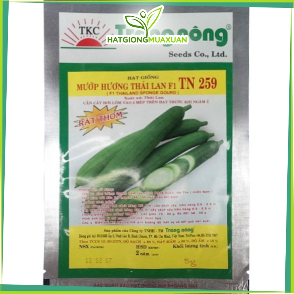 Hạt giống mướp Hương Thái Lan TN259