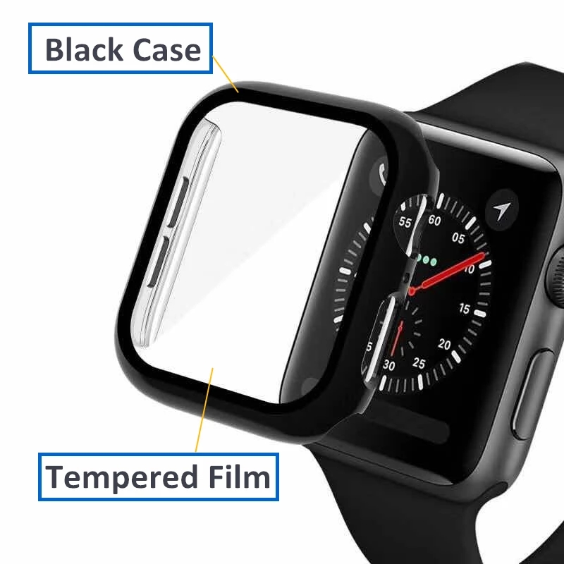 Kính Cường Lực Siêu Mỏng Chống Bám Vân Tay Cho Apple Watch Iwatch 6 / 5 / 4