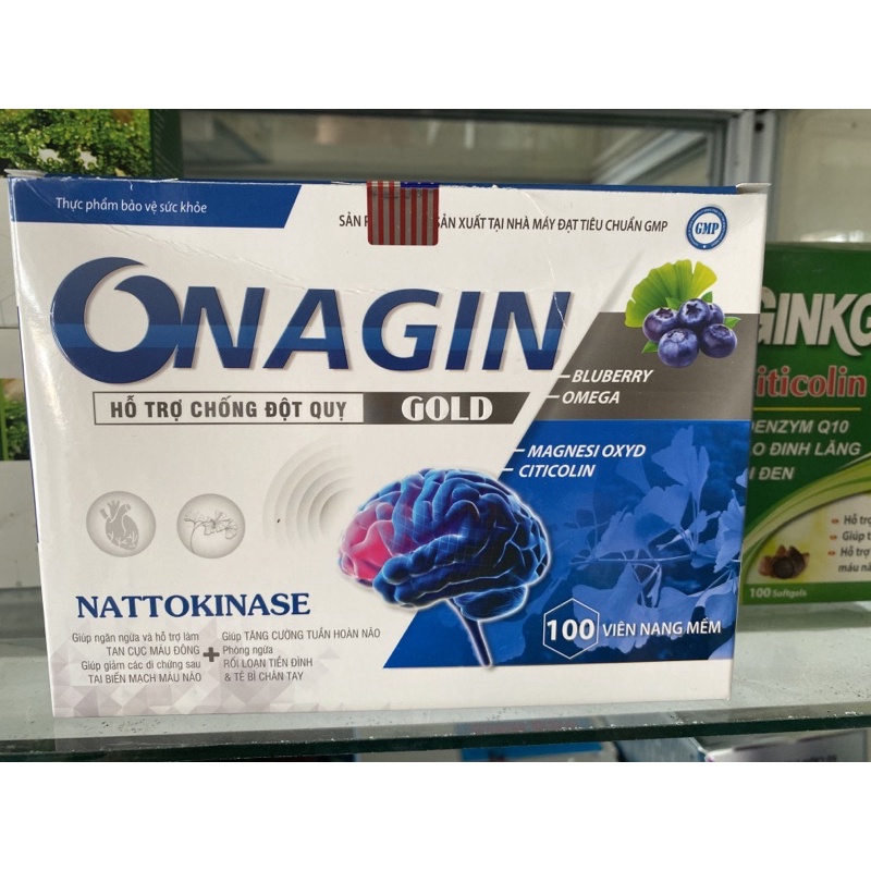 ONAGIN (100v) - HỖ TRỢ CHỐNG ĐỘT QUỴ .