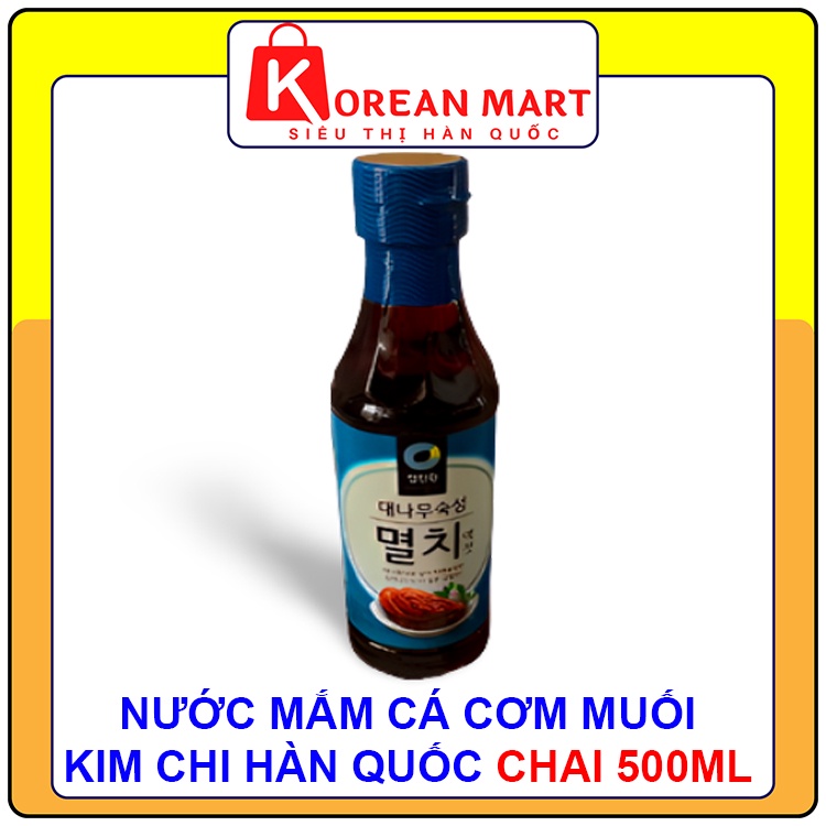Nước mắm cá cơm làm kim chi Deasang 500ml