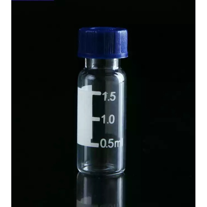 Lọ thủy tinh 2 ml, trắng, nâu dùng cho máy sắc ký
