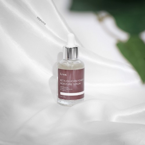 Iunik Beta Glucan 100% Power Moisture Serum 50ml - Tinh Chất Cấp Ẩm Sâu Hỗ Trợ Chống Lão Hóa