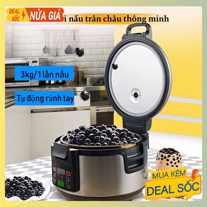 Nồi Nấu Trân Châu Aonuosi 16L Tự Động Nấu Ủ