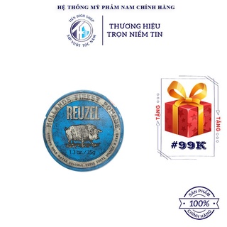 Pomade vuốt tóc reuzel blue pomade 35g / 1.4oz chính hãng reuzel hà lan schorem