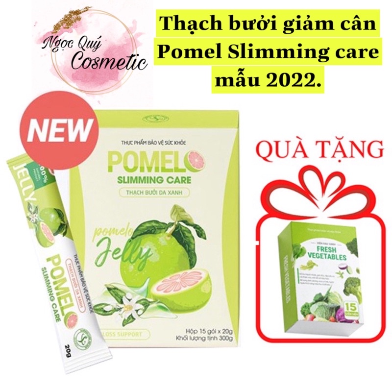 Thạch Bưởi Da Xanh POMELO SLIMMING CARE Giảm Cân, Giảm Mỡ, Giữ Dáng, đẹp Da Hiệu Qủa Cho Tất Cả Cơ Địa