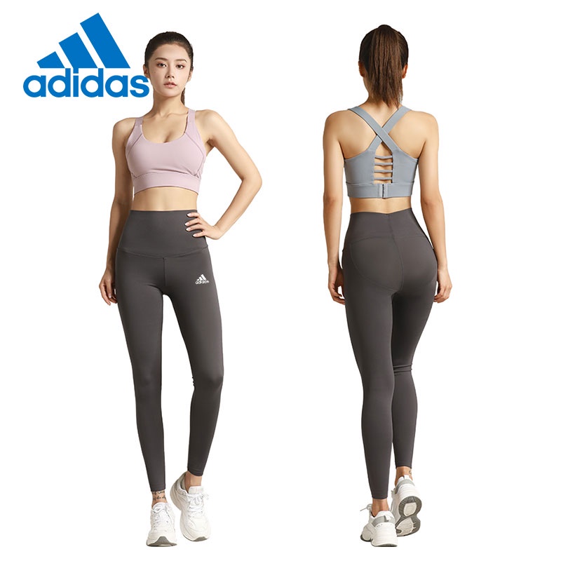 Adidas Quần Legging Thể Thao Lưng Cao Không Đường May Thời Trang 2022 Cho Nữ