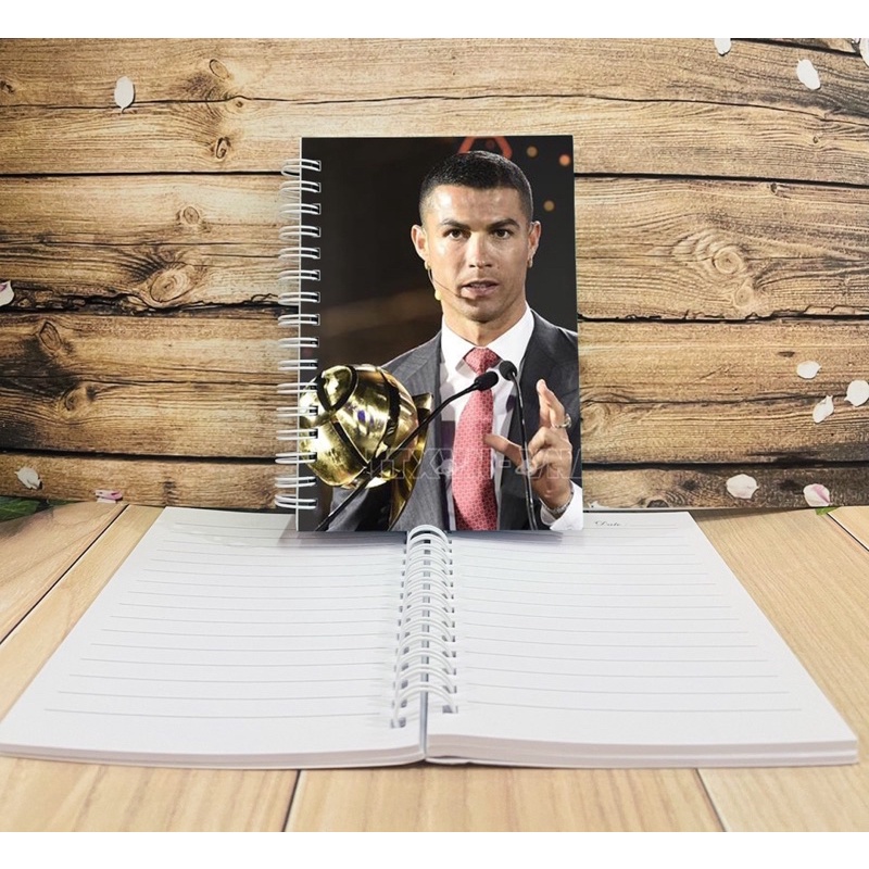 Sổ tay CR7 Ronaldo 200 trang nhiều mẫu chọn