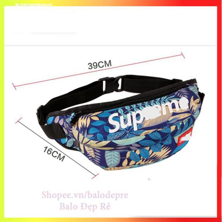 [FreeShip – Hàng Auth] Túi bao tử đeo chéo đeo hông supreme XUTC002