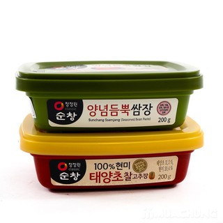 Tương ớt, Tương đậu 200gr Hàn Quốc