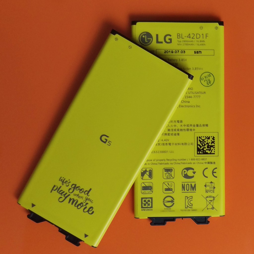 Pin LG G5 (BL-42D1F) 2800mAh - Hàng nhập Khẩu