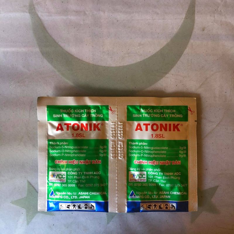 SET 2 GÓI PHÂN BÓN LÁ ATONIK 10ML.