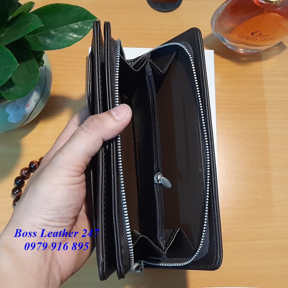 Ví Nam Cầm Tay 💖 FREESHIP 💖 Ví Nam Cầm Tay Cao Cấp, Đựng Điện Thoại, Tiền, Giấy Tờ, Card - Chất Liệu Da PU Cao Cấp | BigBuy360 - bigbuy360.vn