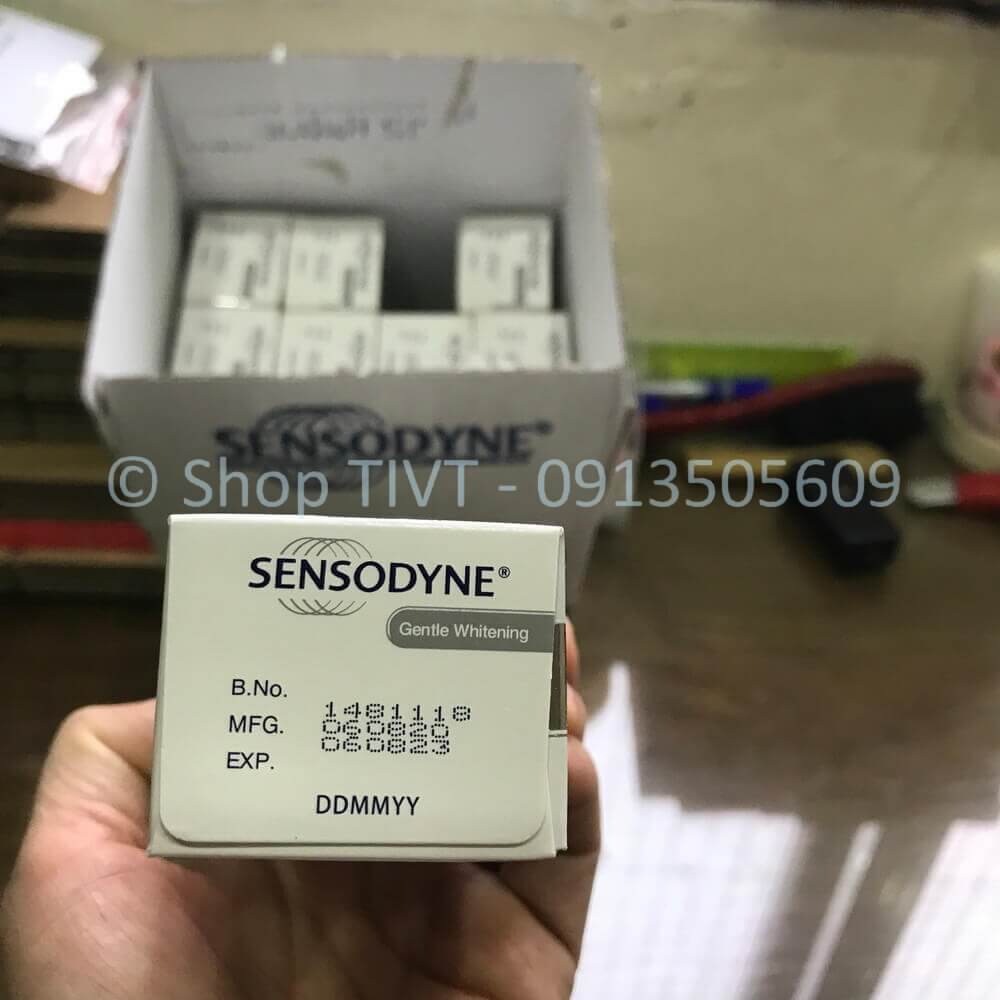 Kem đánh răng Sensodyne 100 mg, nhiều hương vị, giảm ê buốt, làm sạch, trắng răng, giúp hơi thở thơm mát tự nhiên-TIVT