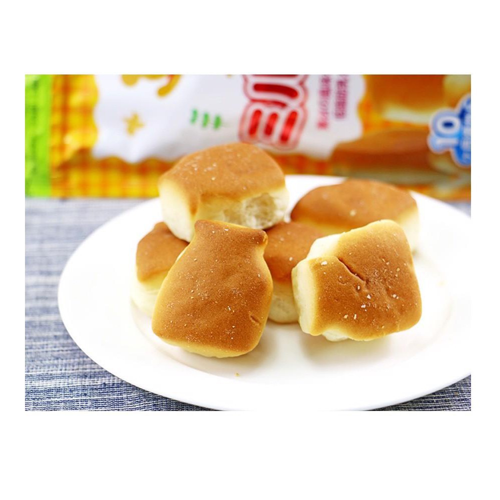 [HÀNG CHÍNH HÃNG] Bánh mì tươi Canet Nhật Bản, bánh mì cho bé ăn dặm vị sữa và vị rau củ [Date 9,10/2021] Michi