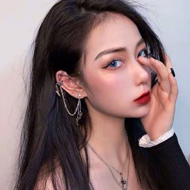 Khuyên kẹp vành tai hình bướm thời trang cho nữ