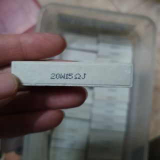 5 con trở sứ 15 ôm 20w