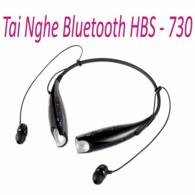 Tai nghe Thể Thao Bluetooth choàng cổ 730 Tai nghe nhạc chuẩn âm hay pass chuẩn