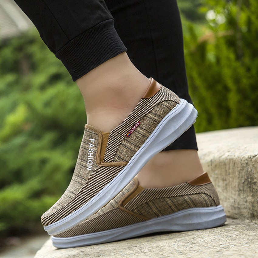 Giày lười vải nam đơn giản nam tính phù hợp cho mọi dịp ZATA-ZKL03 | BigBuy360 - bigbuy360.vn