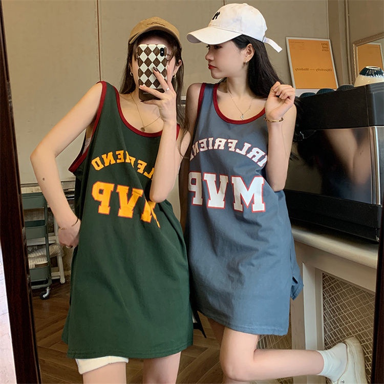 Bộ Áo Liền Quần Không Tay Thời Trang Mùa Hè Cho Nữ