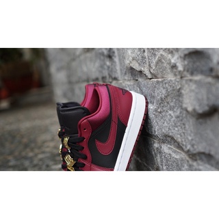 Giày Jordan 1 Low Dark Beetroot Black DB6491-600