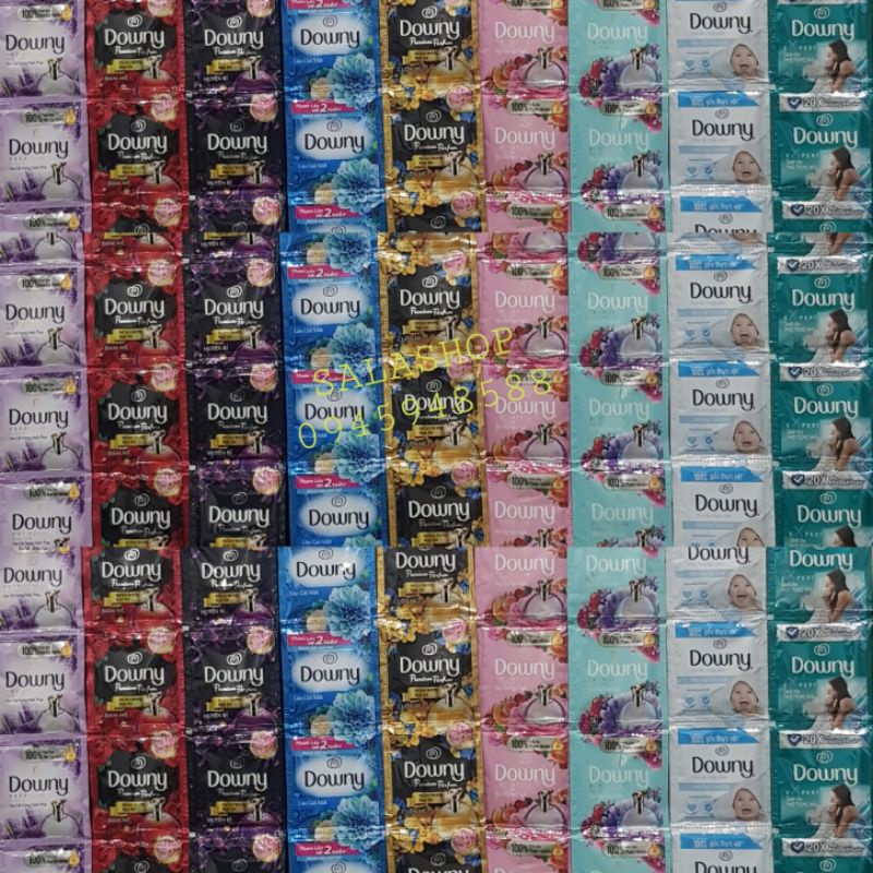 Nước Xả Vải Downy Đậm Đặc Dây 10 Gói