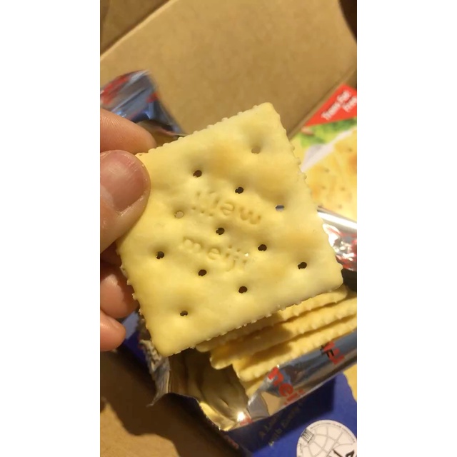 Bánh Quy Ăn Kiêng Plain Cracker Nhật Bản Gói Lớn 500g