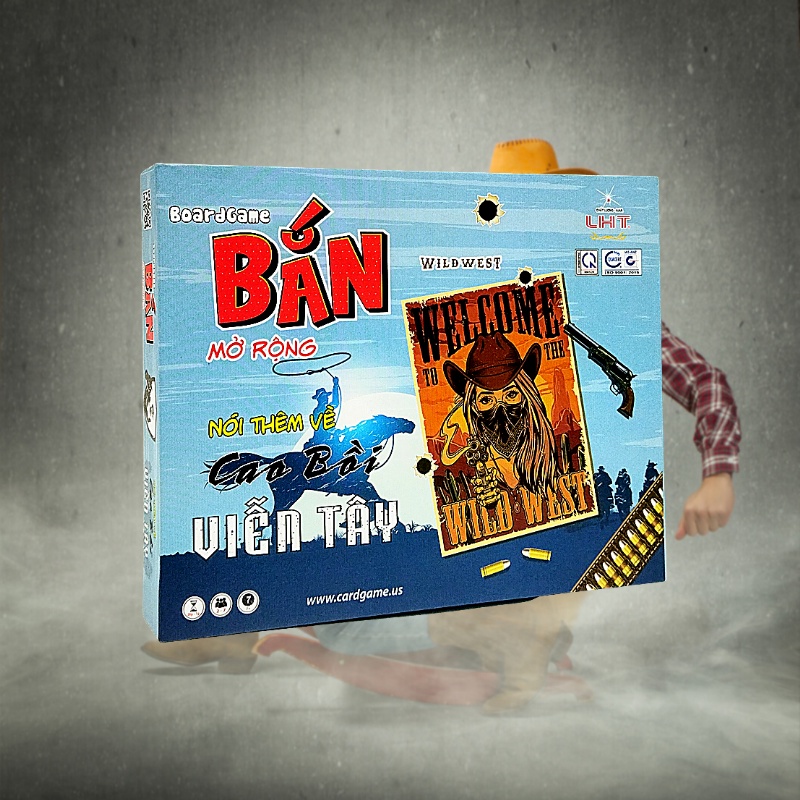 MỞ RỘNG - Đồ chơi thẻ bài Bang! Board game nhập vai cao bồi bắn súng, dễ chơi cho cả trẻ em và người lớn từ 4 - 7 người