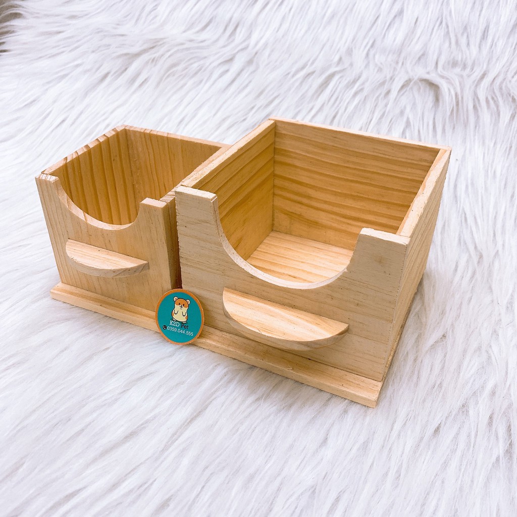 Bồn tắm, nhà tắm gỗ cho hamster