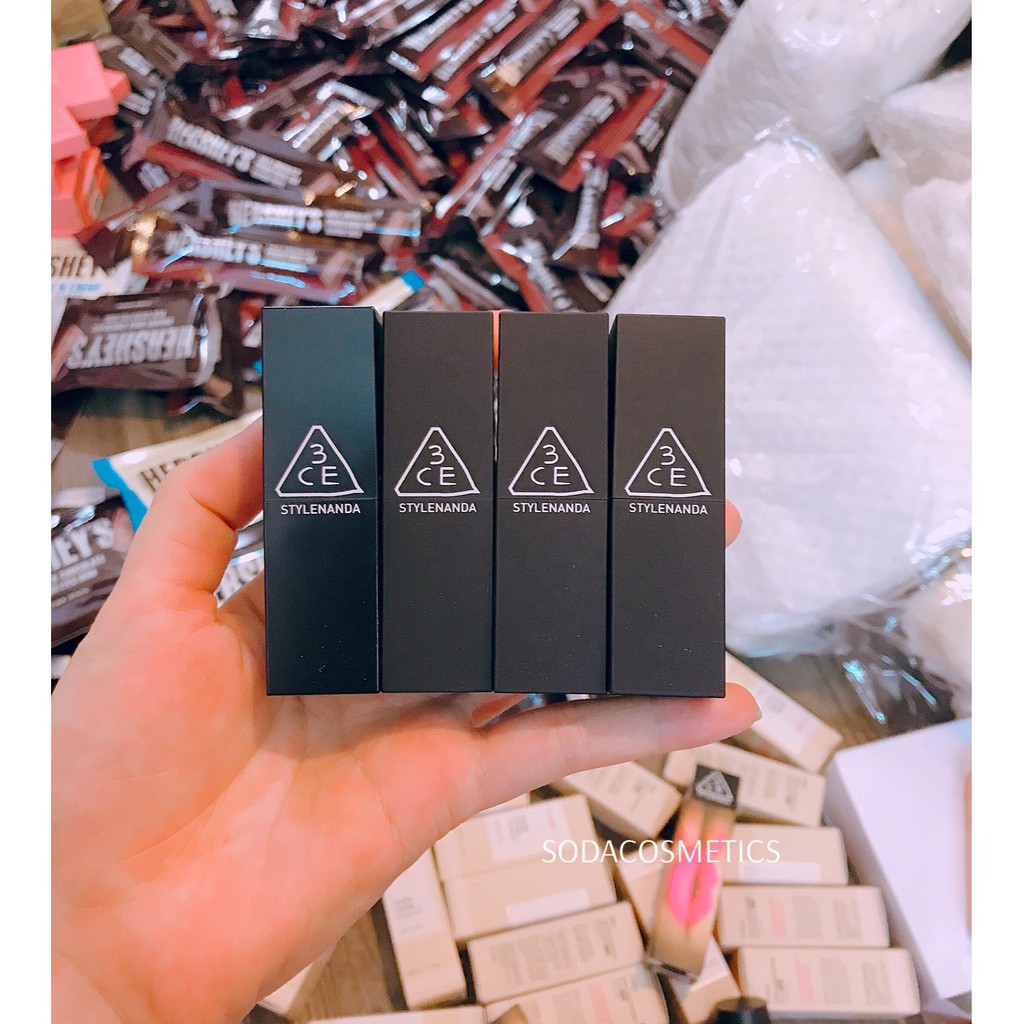 Son 3CE Matte Lip Color vỏ vàng #226 #227 #228 | BigBuy360 - bigbuy360.vn