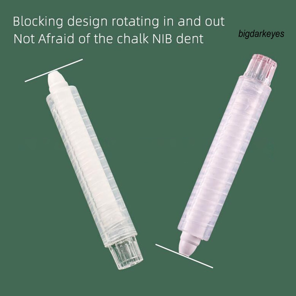 Set 10 Hộp Đựng Phấn Viết Bằng Nhựa PP Trong Suốt Thân Thiện Với Môi Trường