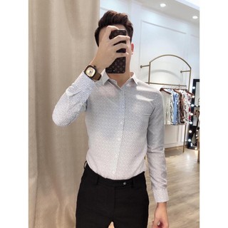 Áo Sơ Mi Nam Aru Shop chất liệu Slim Fit sang trọng lịch lãm