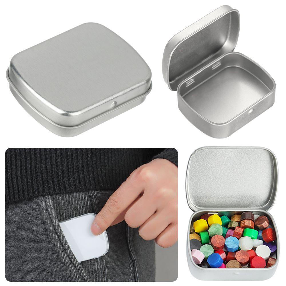 Hộp Thiếc Nhỏ Đựng Trang Sức Sắp Xếp Gọn Gàng Cho Nhà Ở