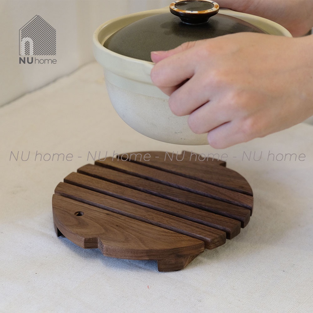 Đế lót nồi hình cá - Soru | nuhome.vn | đế lót nồi bằng gỗ phong cách Nhật Bản đẹp mắt