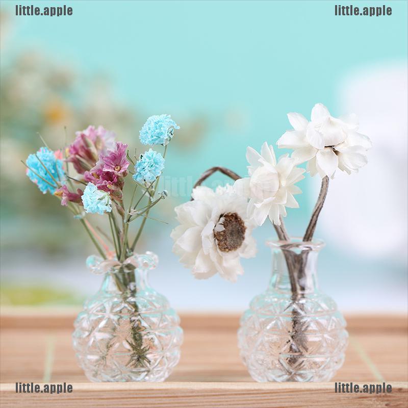 Bộ 2 Bình Hoa Nhỏ Xinh Dùng Để Trang Trí Tỉ Lệ 1: