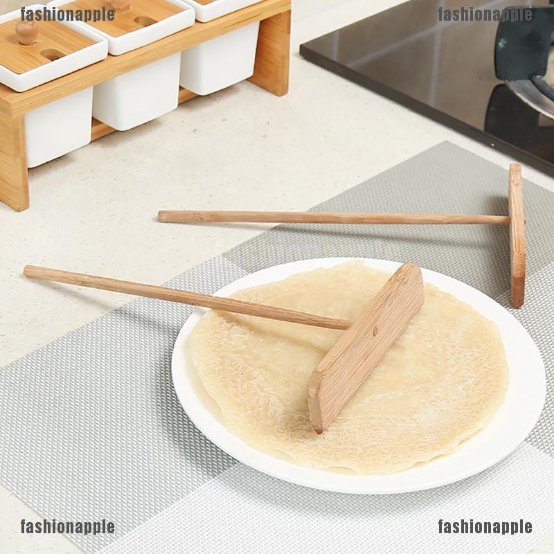 ❀❀ Gậy Gỗ Làm Bánh Pancake Chuyên Dụng Cho Nhà Hàng