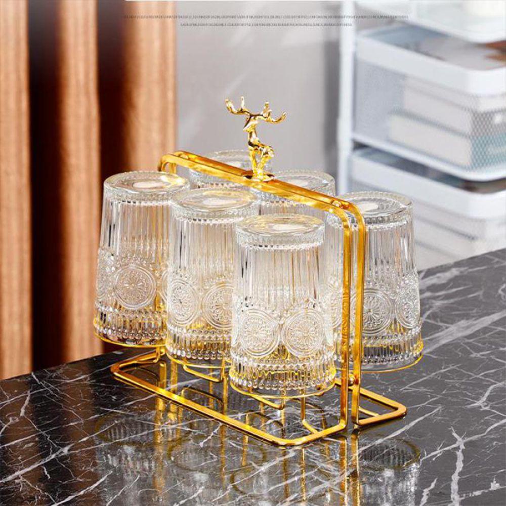 Giá Đỡ Phơi Khô Cốc Cà Phê 6 Móc Tiện Dụng Cho Nhà Bếp