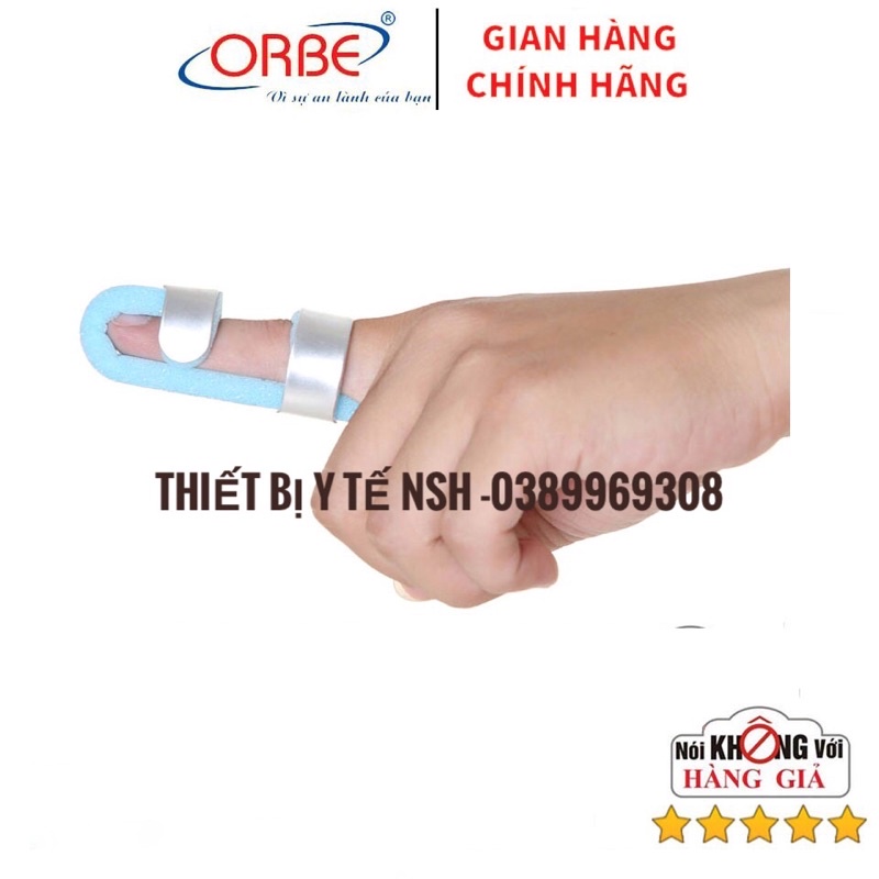 ❤ Nẹp bóng chày Orbe, thanh nẹp hỗ trợ cố định khớp ngón tay Orbe, nẹp cố định ngón tay 3 chấu, 4 chấu ORBE