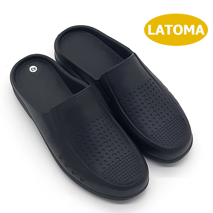Dép sục bít mũi namchất liệu EVA siêu nhẹ thời trang Latoma TA5241 (Đen)