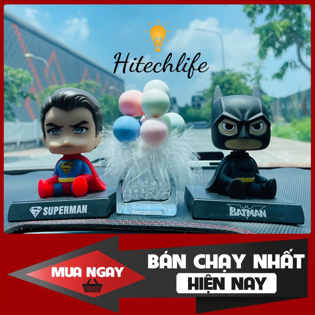(Siêu Hot) Set Batman Superman Trang Trí Decor Taplo Xe Hơi - Bộ Người Dơi Siêu Nhân Trang Trí Taplo Ô Tô, Bàn Làm Việc | BigBuy360 - bigbuy360.vn